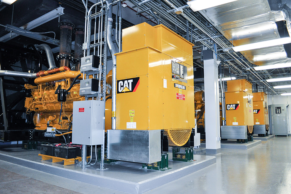The generator plant is expandable to 16MW. (N+1) 