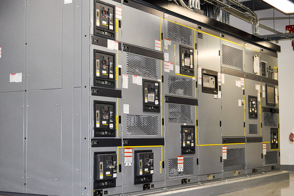 UPS switchgear sized for planned expansion